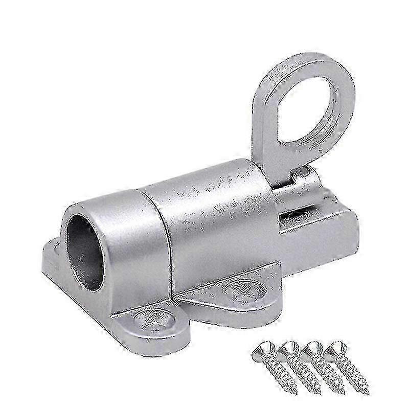 Aluminum Alloy Loft Attic Ceiling Hatch Lock Latch Tool with Spring Catch 26-27s