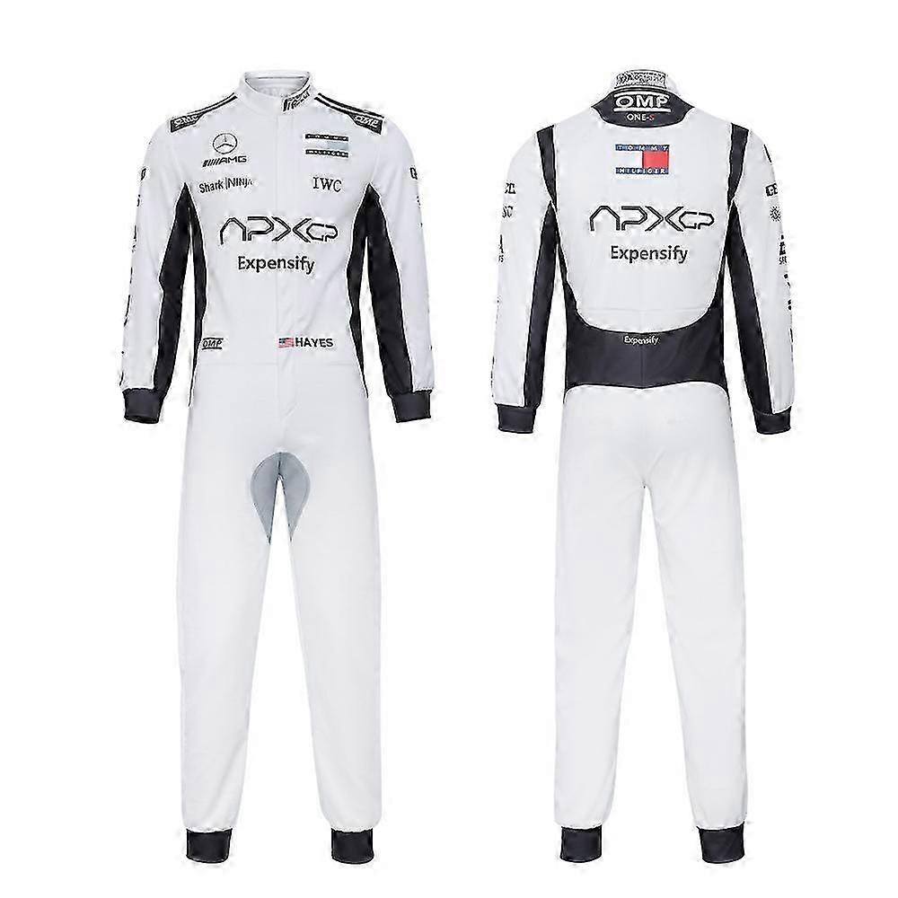 Adult Racer Cosplay Costume Men Jumpsuit Race Car Driver Dress Up