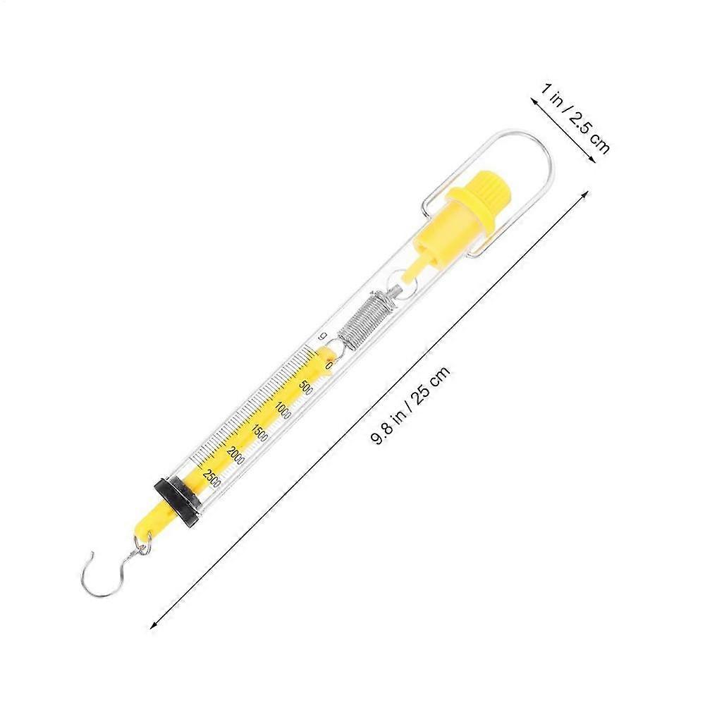 Force Spring Scale 2.5N Capacity Accurate Dynamometer Science Dynamometer For Physics Laboratory Science Students Experiments