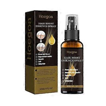 Revitalizing Hair Enhancement Spray with Ginger, Ginseng & Angelica - Instant Shine, Thickening, and Strengthening Treatment for All Hair Types to Boo