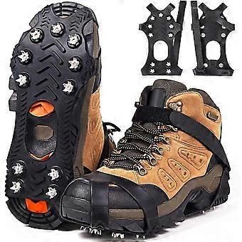 Crampons, Ice Cleats for Shoes and Boots, Silicone Stainless Steel