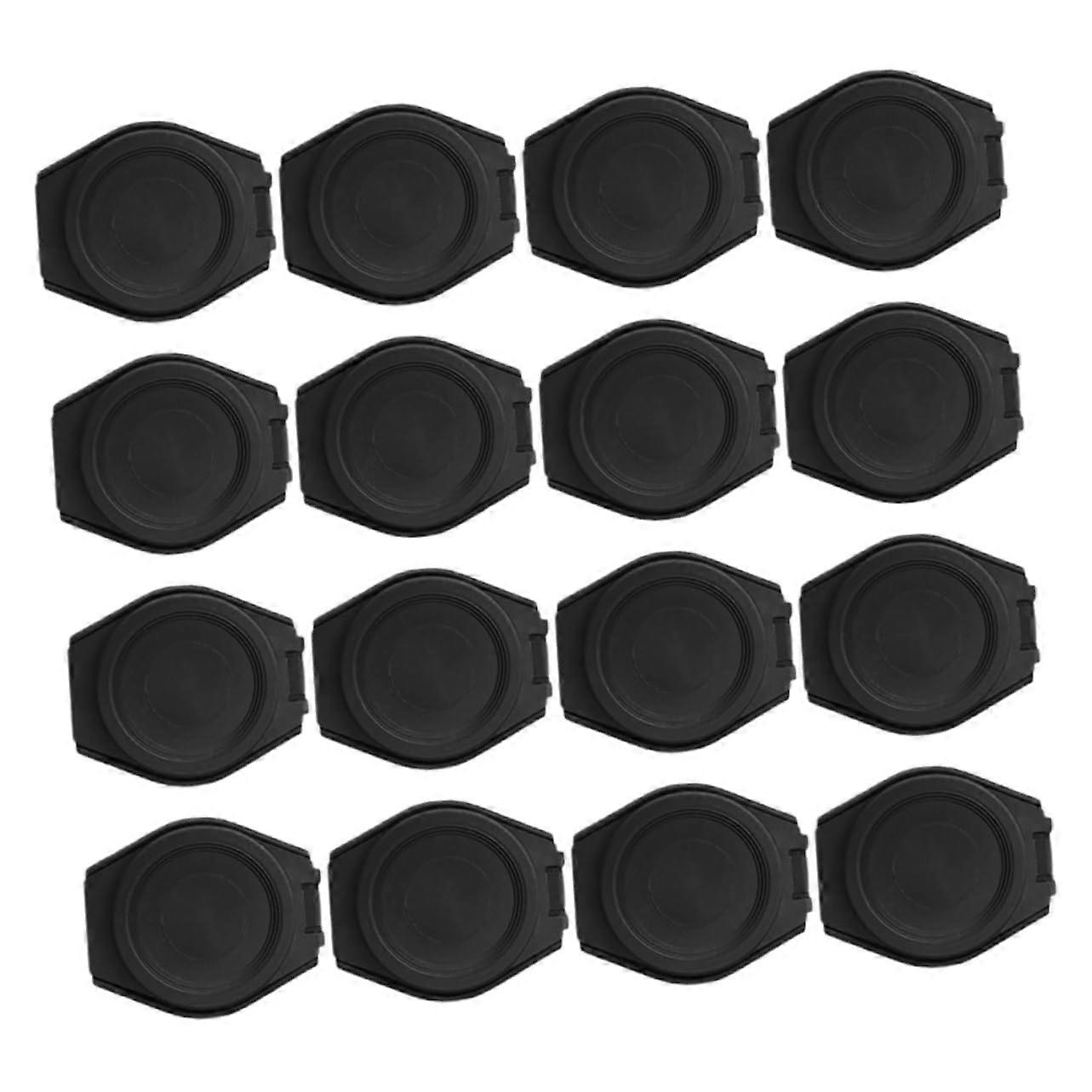 16Pcs Webcam Cover Slide Black for Laptop Camera Privacy Protection for Tablets Easy Install Durable