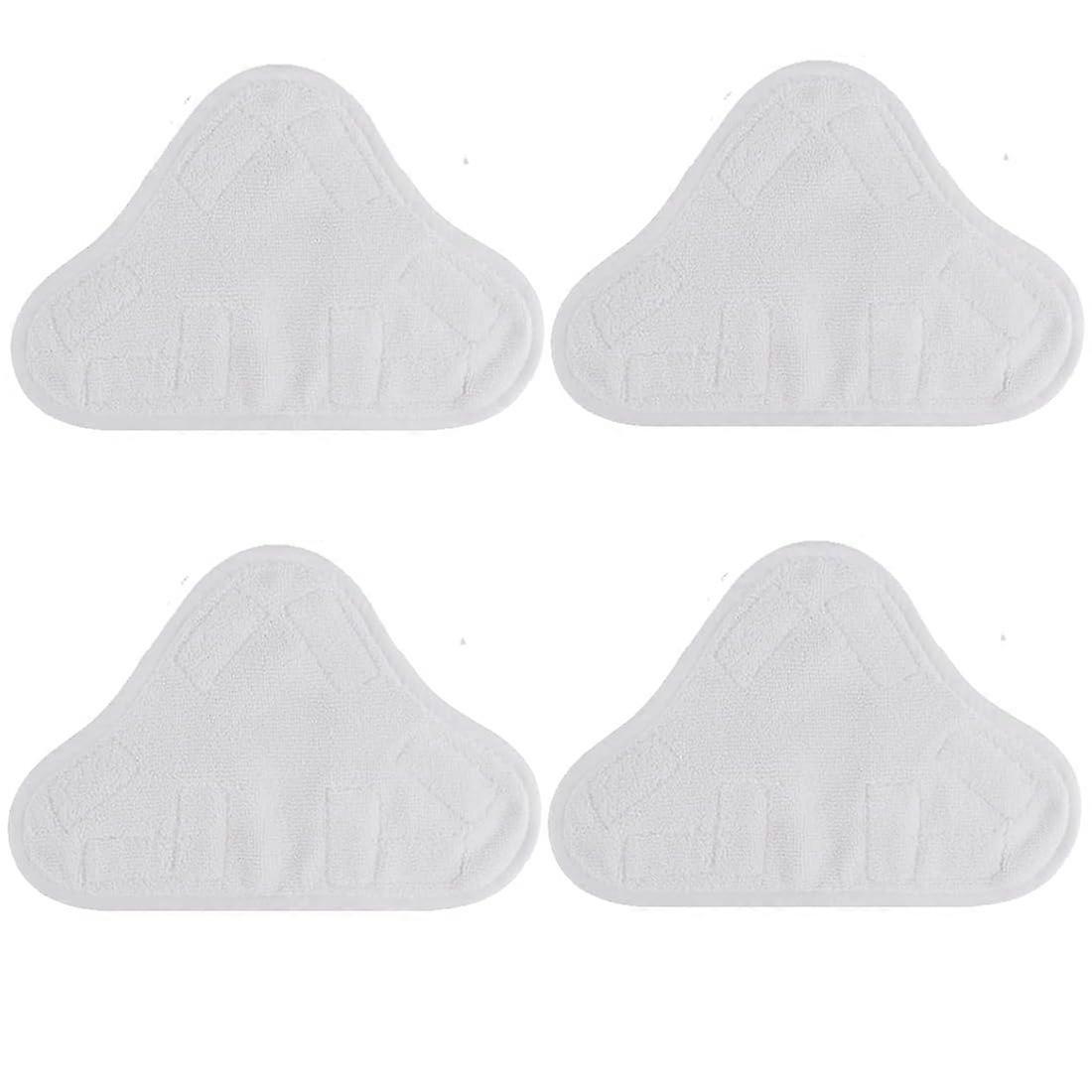 Steam Mop Pads Compatible with H2O X5, Washable Reusable Microfiber for Deep Floor Cleaning, 4 Pack