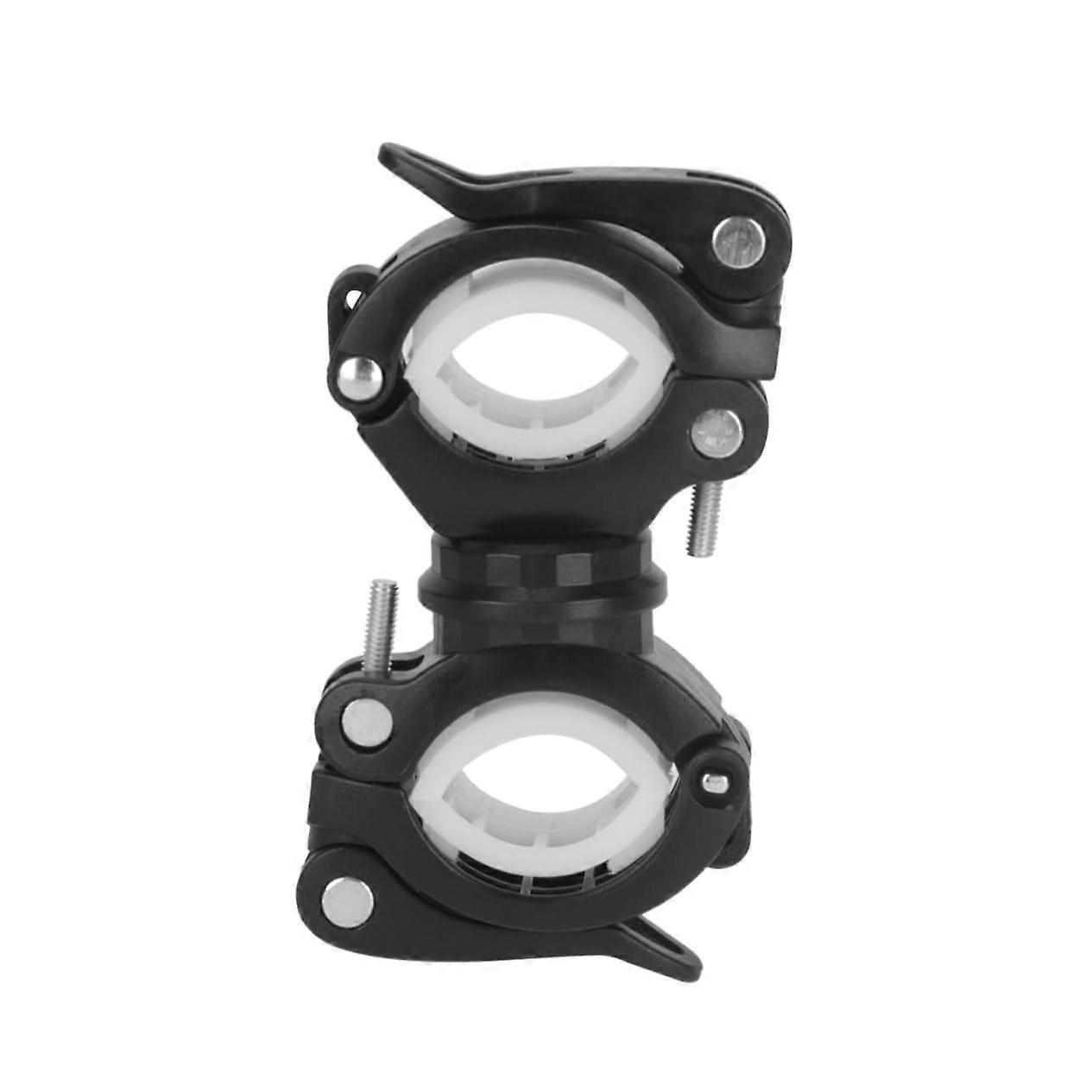 Bike Flashlight Mount 360° Rotation Quick Release Universal Bicycle Torch Holder Durable Clip