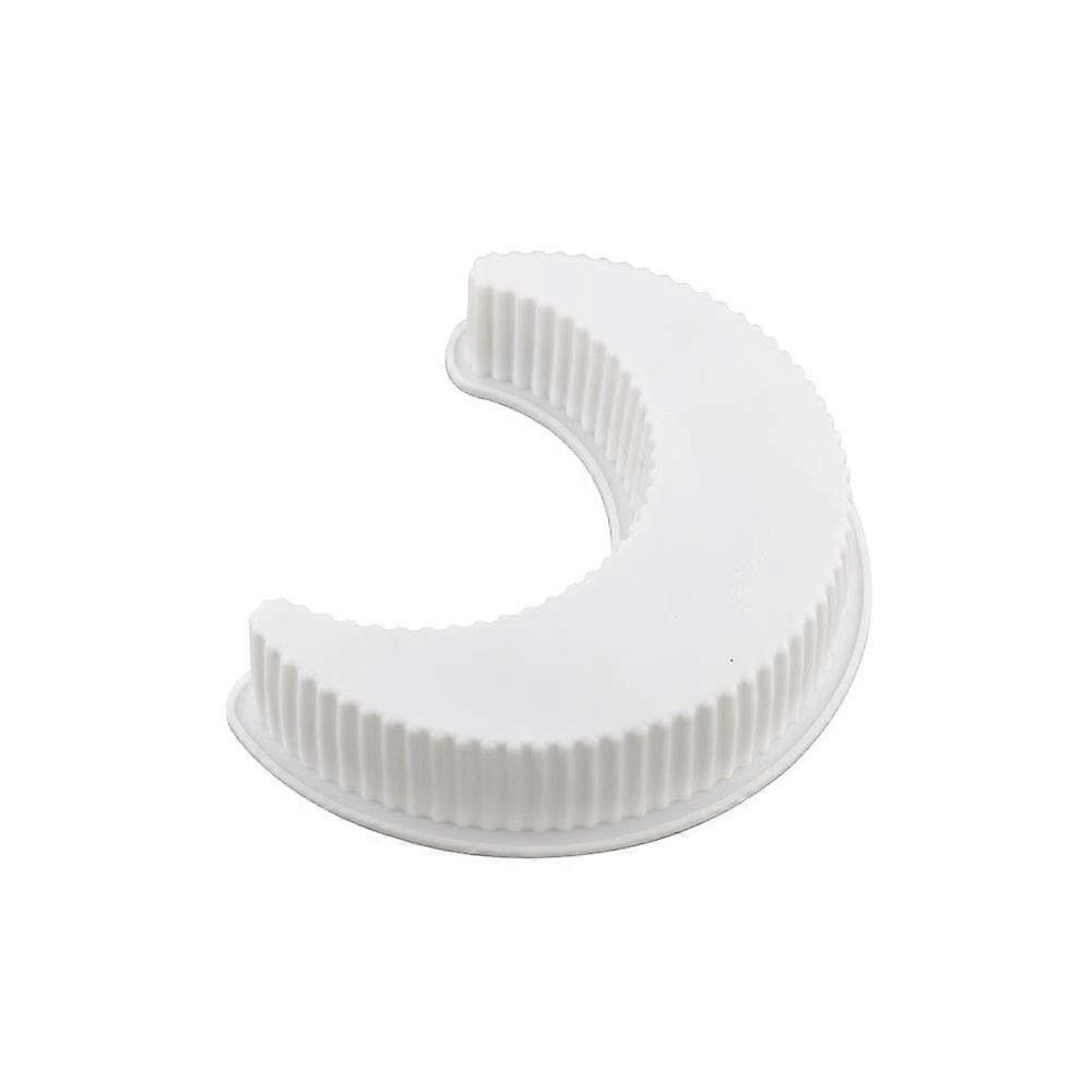 Silicone Cake Mould Moon Shape NonStick for Desserts Pastries Bread Pizza Baking