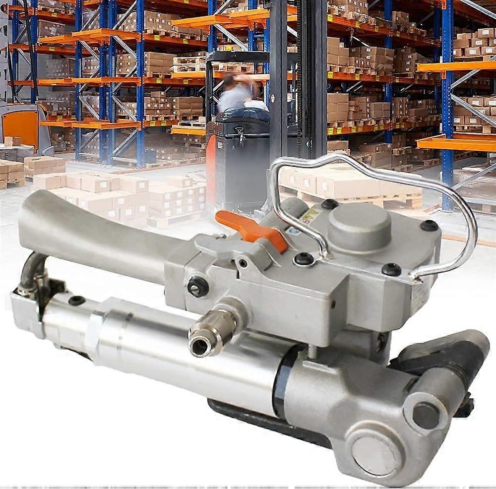 Pneumatic Strapping Tool 3500N for 1319mm PP PET Straps with Automatic Friction Welding