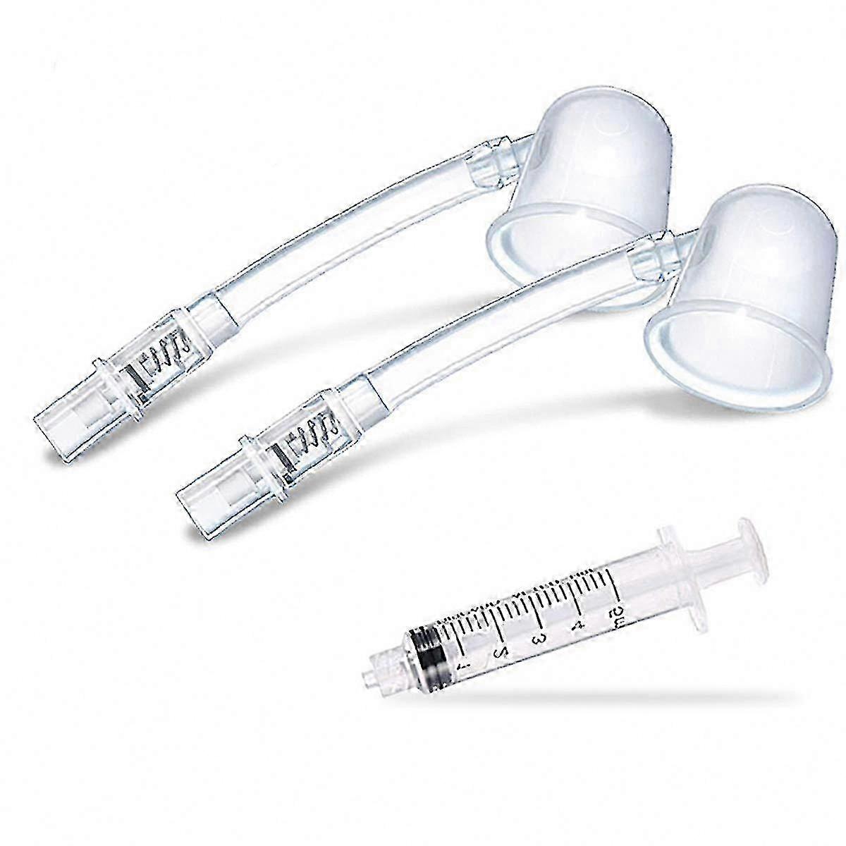 Nipple Correction Tool for Inverted Nipples, 2-Pack Enlargement Solution
