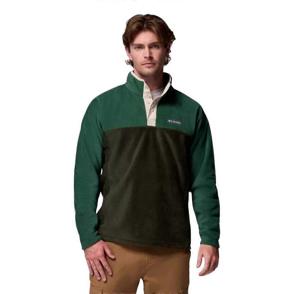 Fleece Lining Columbia Sns Mountain™ Half Snap Olive Men