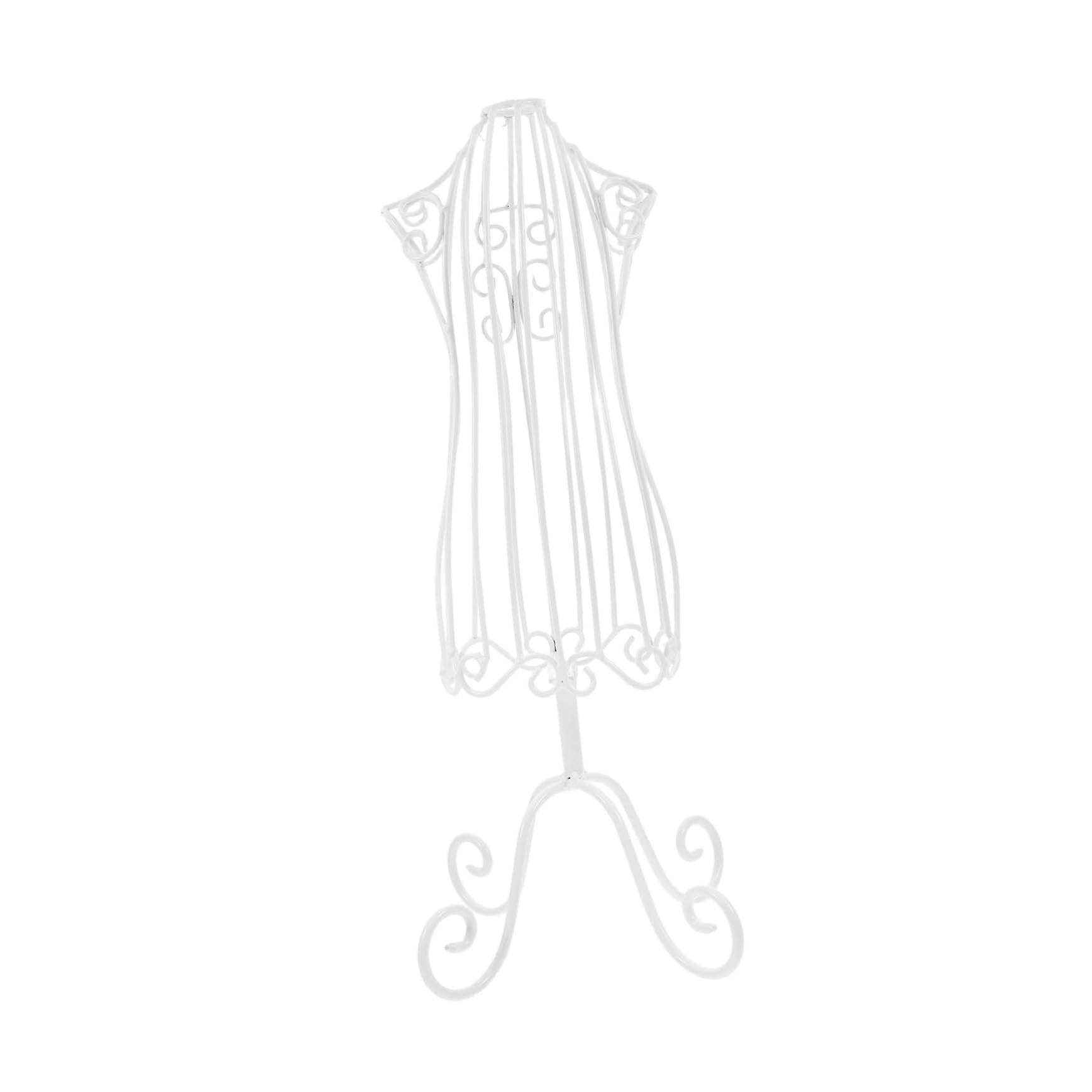 Pet Clothes Hanger Compact Display Stand for Small Dog Apparel Showcase and SpaceSaving Storage