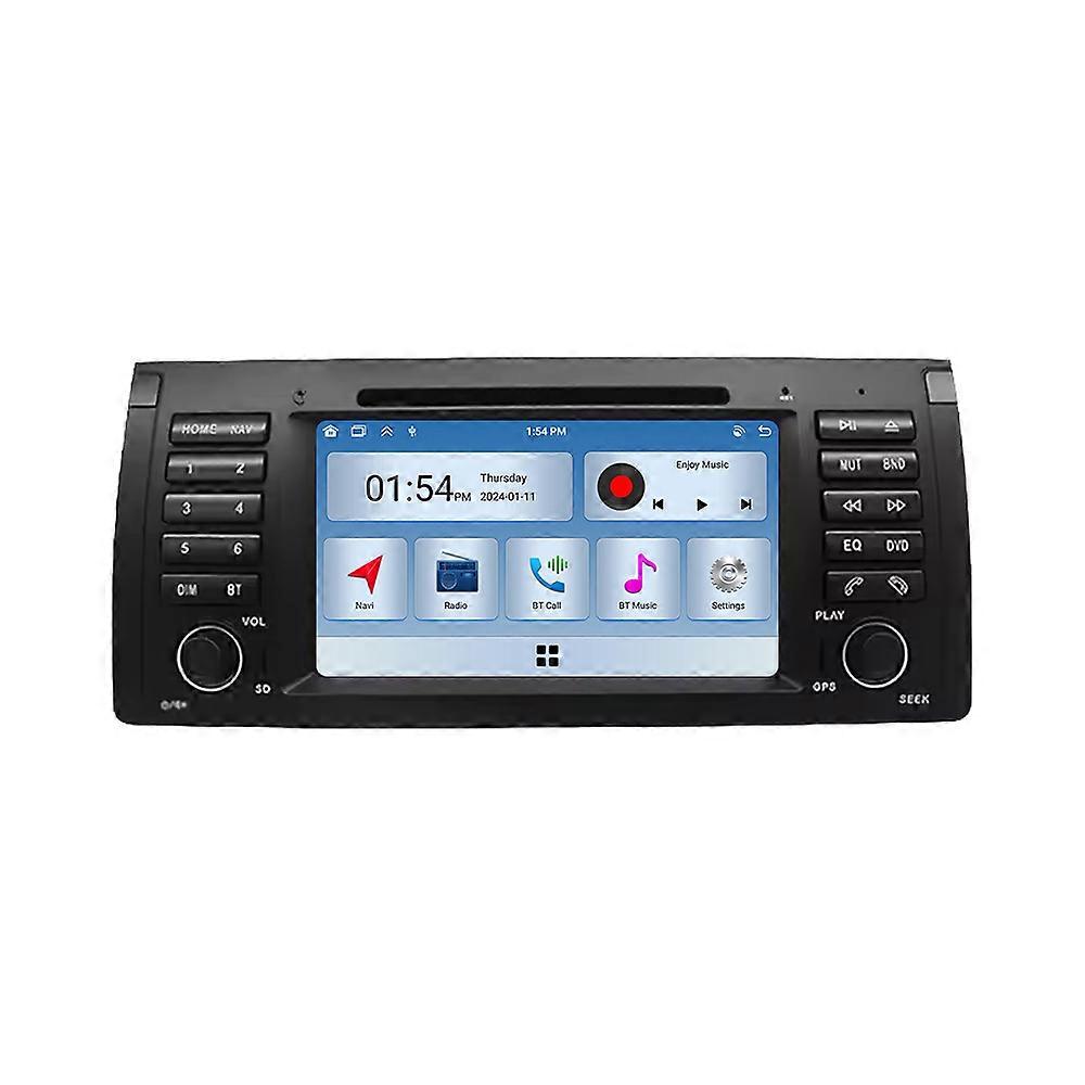 7'' Android Stereo Head Unit 6GB+128GB for BMW E39 E53 2000 2001 2002 - 2006 Double DIN CarPlay Android Auto Touch Screen Bluetooth