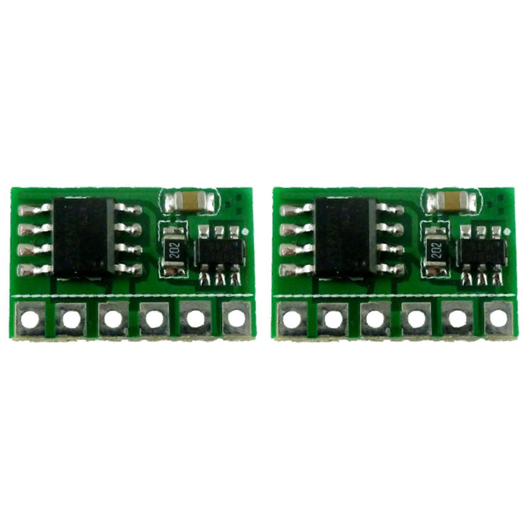 2X Electronic Switch Latch Bistable Self-Locking Trigger Board for LED Motor Driver Solar Lithium Battery
