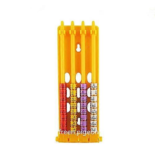 3pcs Racing Pigeon Leg Bands Holder Rack for Quick Access and Secure Ring Storage