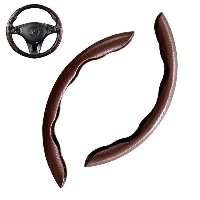 Universal Microfiber Leather Car Steering Wheel Cover (different Colours & Sets Available)