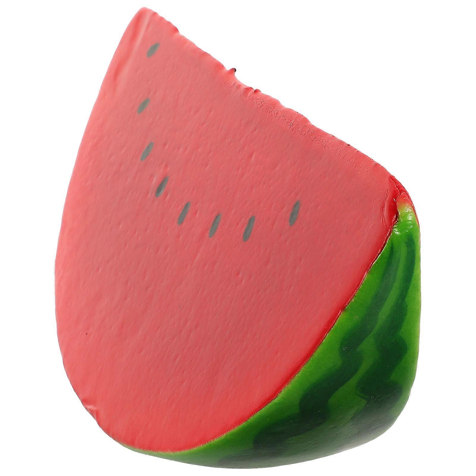 Simulation Watermelon Slice Artificial Slice for Decor Red Foam Model