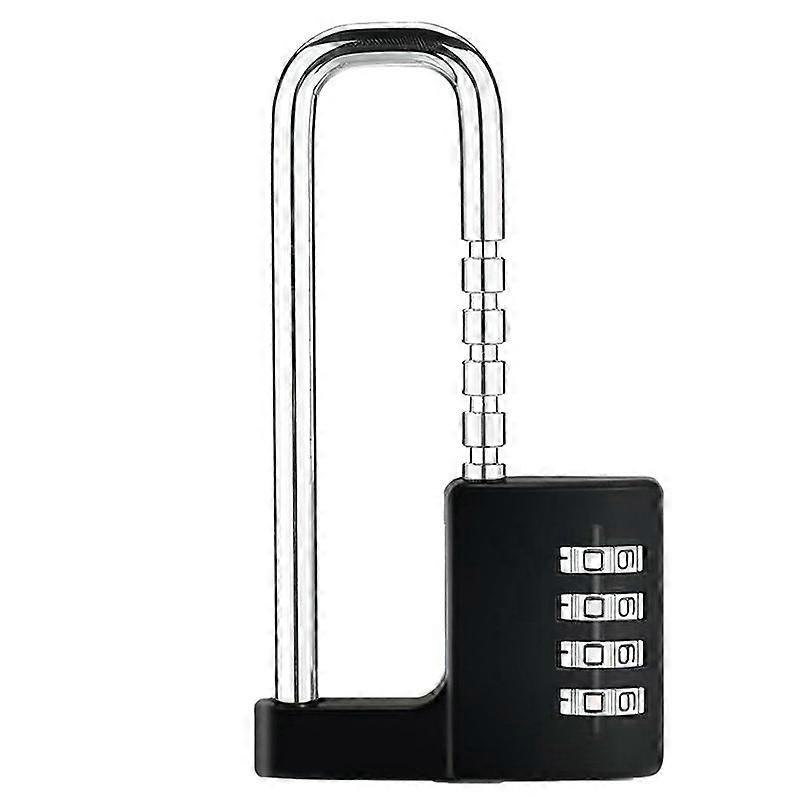 Combination Padlock Outdoor, Waterproof Heavy Duty Padlock with Code, Multifunctional Adjustable Lon