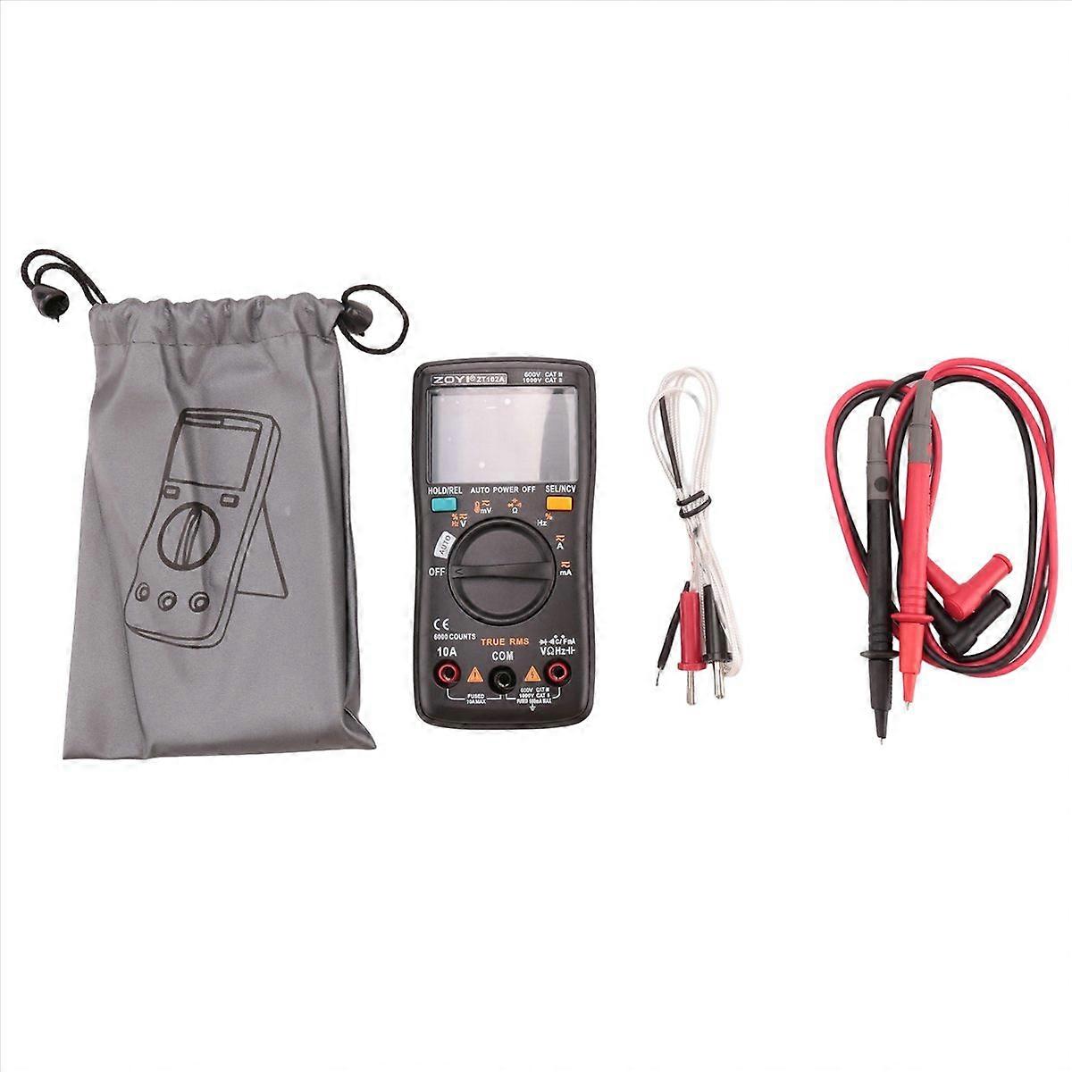  ZT102A Digital Multimeter Auto 113D Back Light Voltmeter