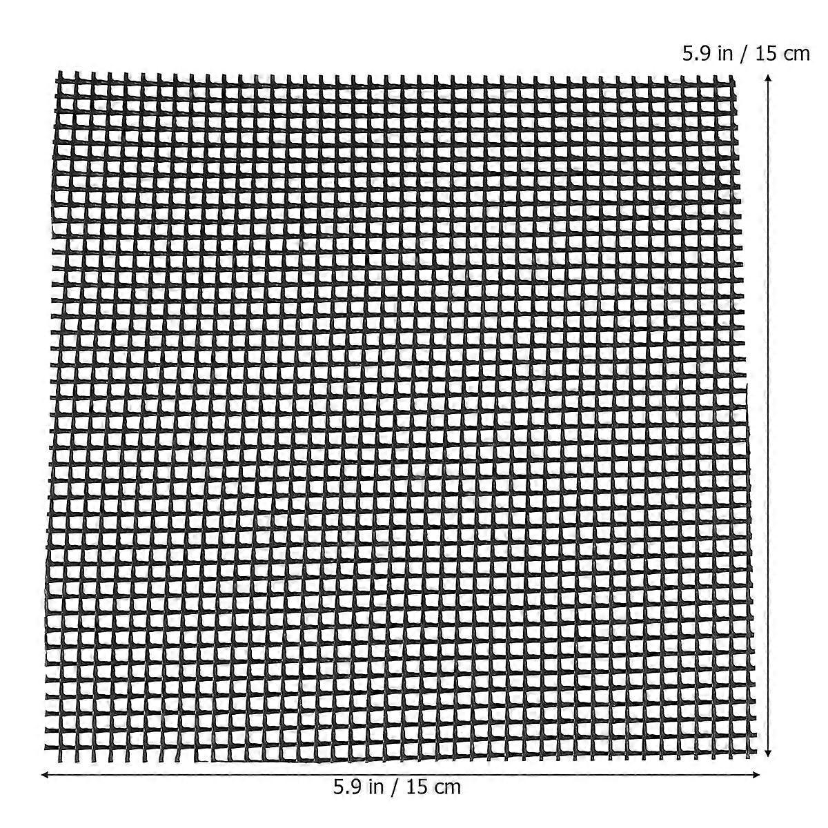 Blumentopf-Drainagematten, 2er-Pack, Schwarz
