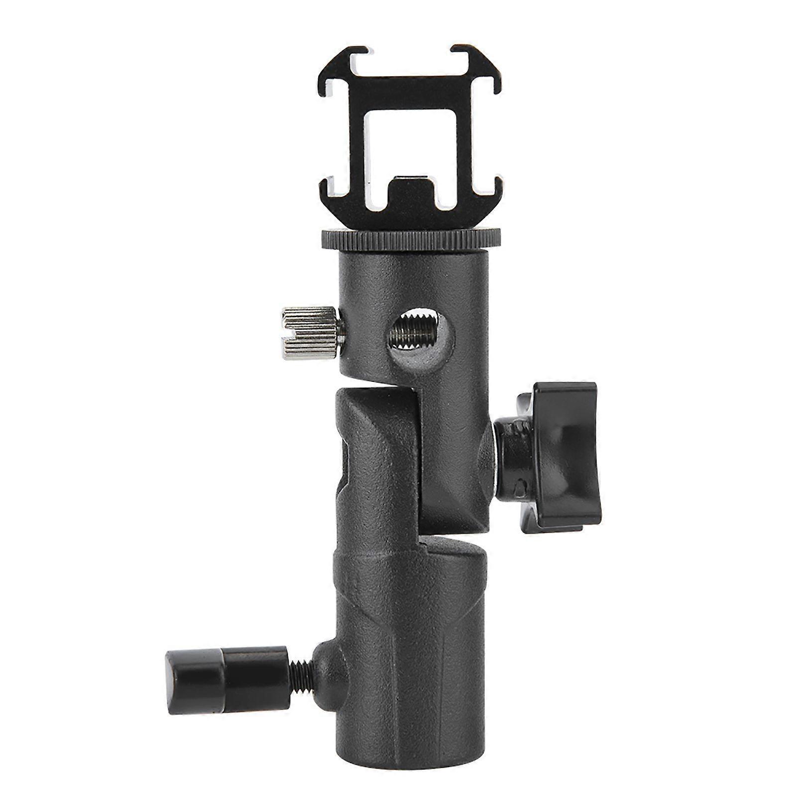 Swivel Tri Hot Shoe Mount Adapter Flash Light Stand Holder Bracket E Mount Support