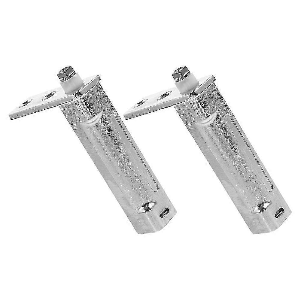 Stainless Steel Freezer Door Hinges Automatic Closure 2Pcs Replacement