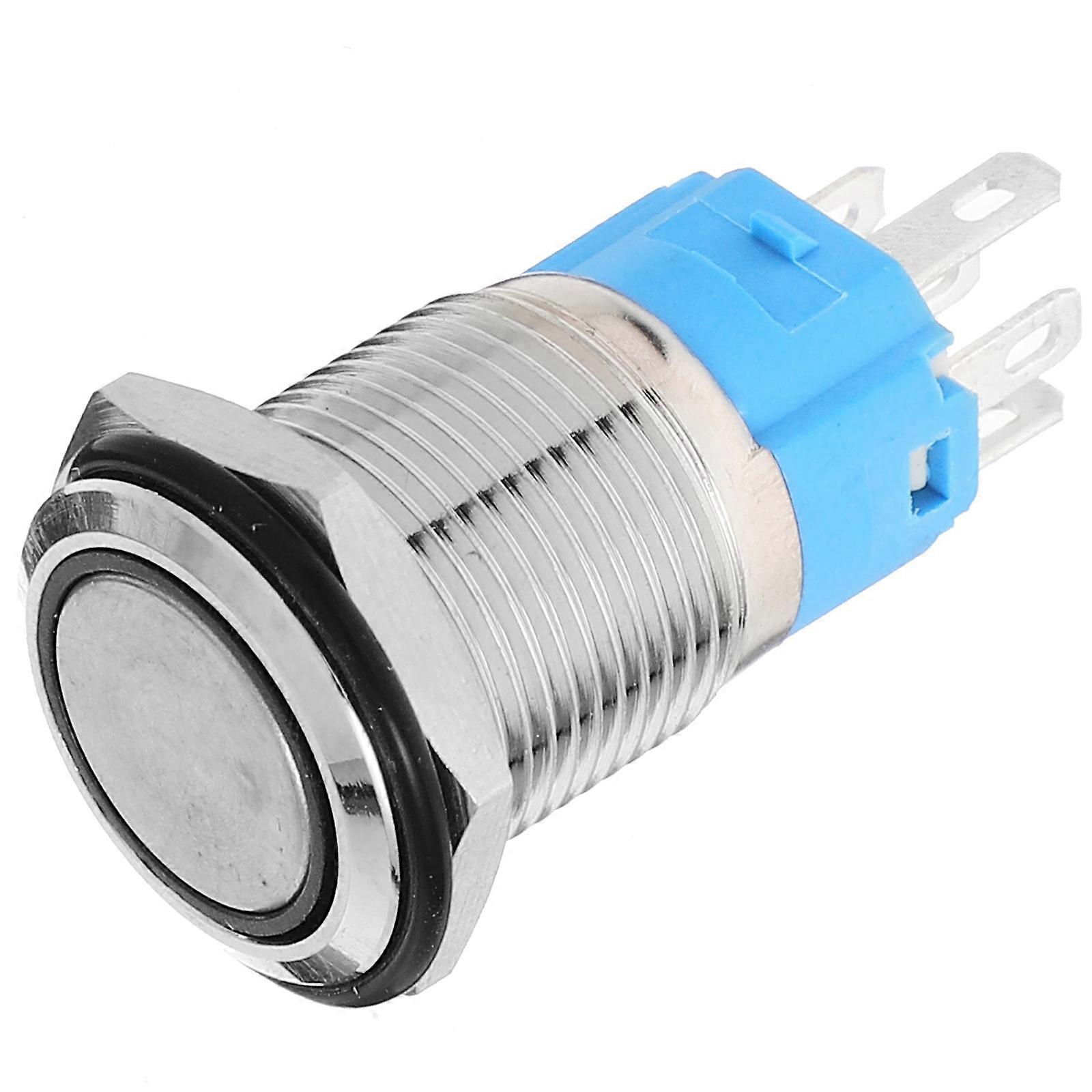 Push to Start Button Switch for Engine Button Light 16Mm