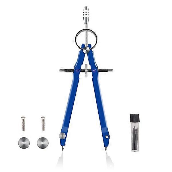 Professional Compass, Compass Geometry Set with Lock, Math and Precision Compass, Metal and Durable compatible with Solid and Plane Precis