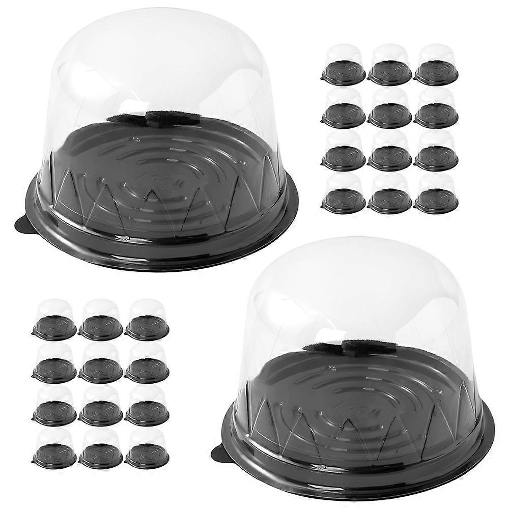 Egg Cake Display Box Individual Cupcake Containers for Storage Use 50Pcs