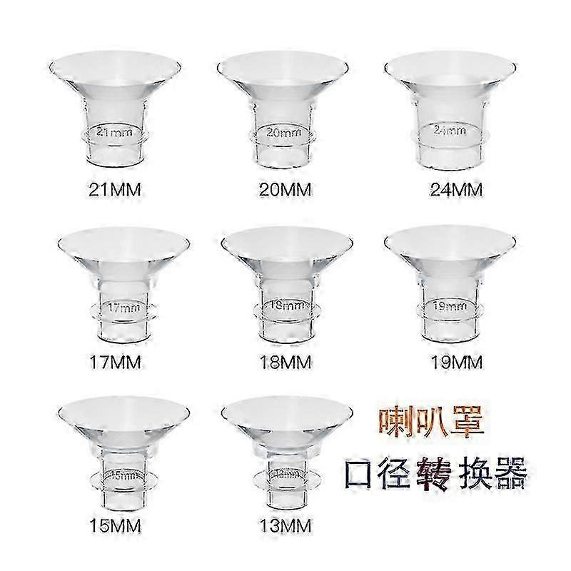 5 pcs Breast Pump Flange Inserts Wearable Breast Pump Flange Inserts Replacement Flange Inserts
