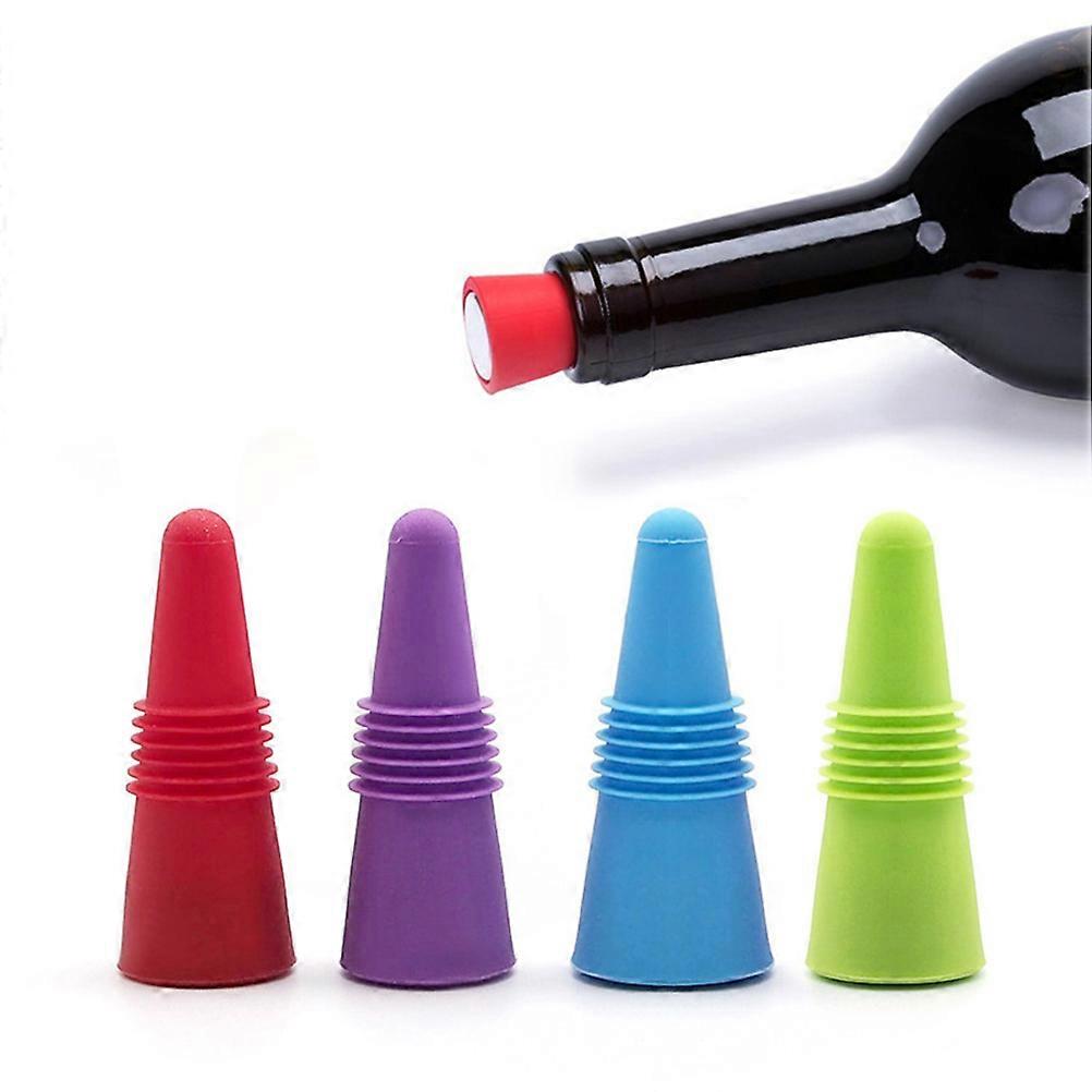 Sealed Reusable Saver Cap for 6Pcs Purple
