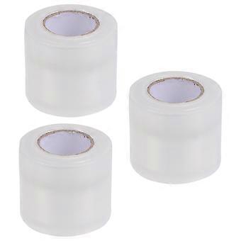 Läppsträckfilm Engångsskydd för smink 3 rullar Transparent plastfilm