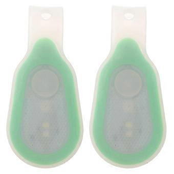 2pcs Clip On Flashlight Magnetic Night Safely Flashlight compatible with Walking Running