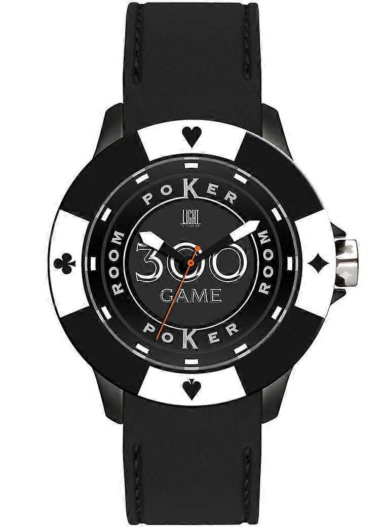LIGHT TIME POKER - Black / White