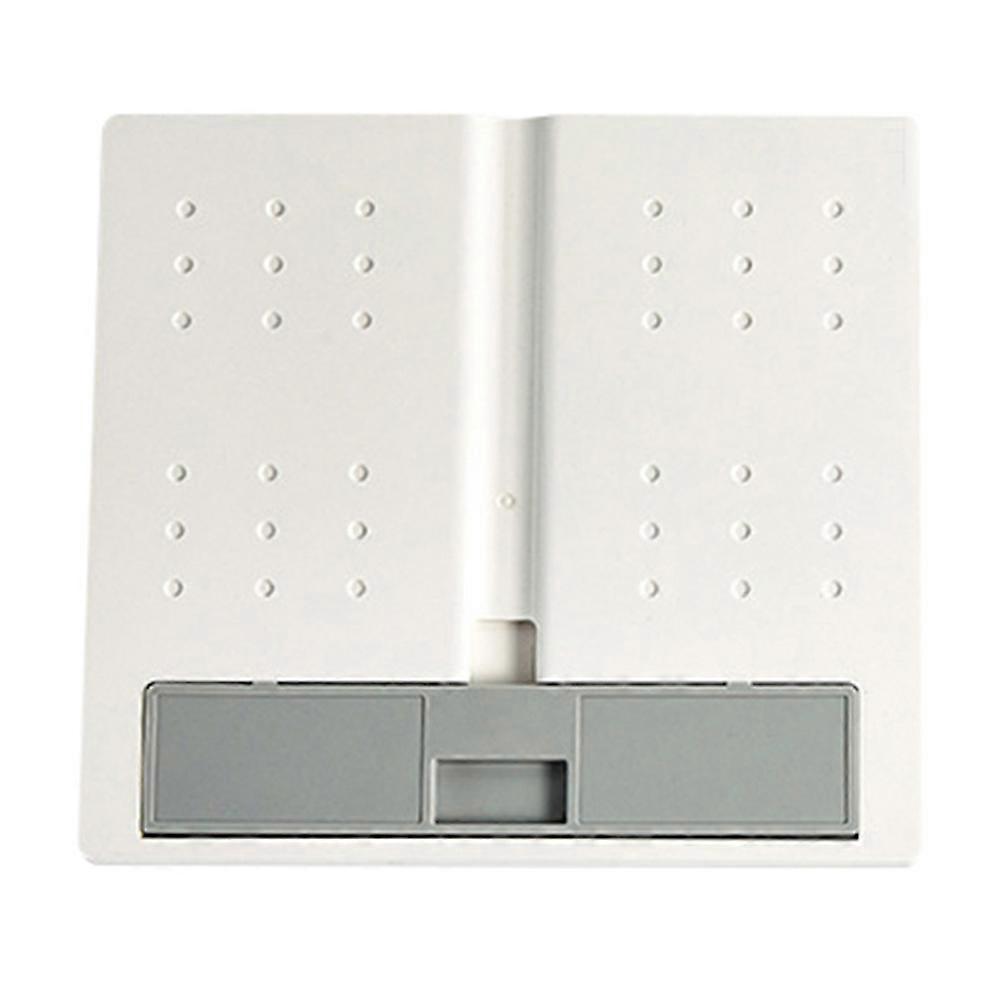 Adjustable Reading Stand Book Support for Home Use White Material