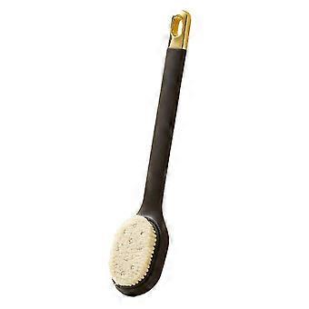 Bath Brush with Long Handle Ultra Soft Bristles Non-Slip Back Scrubber Brush