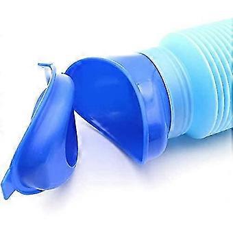 Tragbares Notfall-Urinal Männer und Frauen Einziehbares Urinal Erwachsene Urinflasche Wagen Notfall-Reisetöpfchen Urinal-Töpfchen für Camping Wandern.