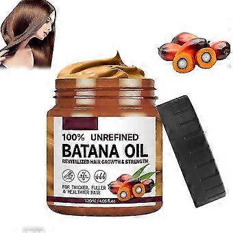 120ml Huile de Batana Bio pour la croissance des cheveux, Huile de Batana pour des cheveux plus épais et plus volumineux, Huile de Batana Bio