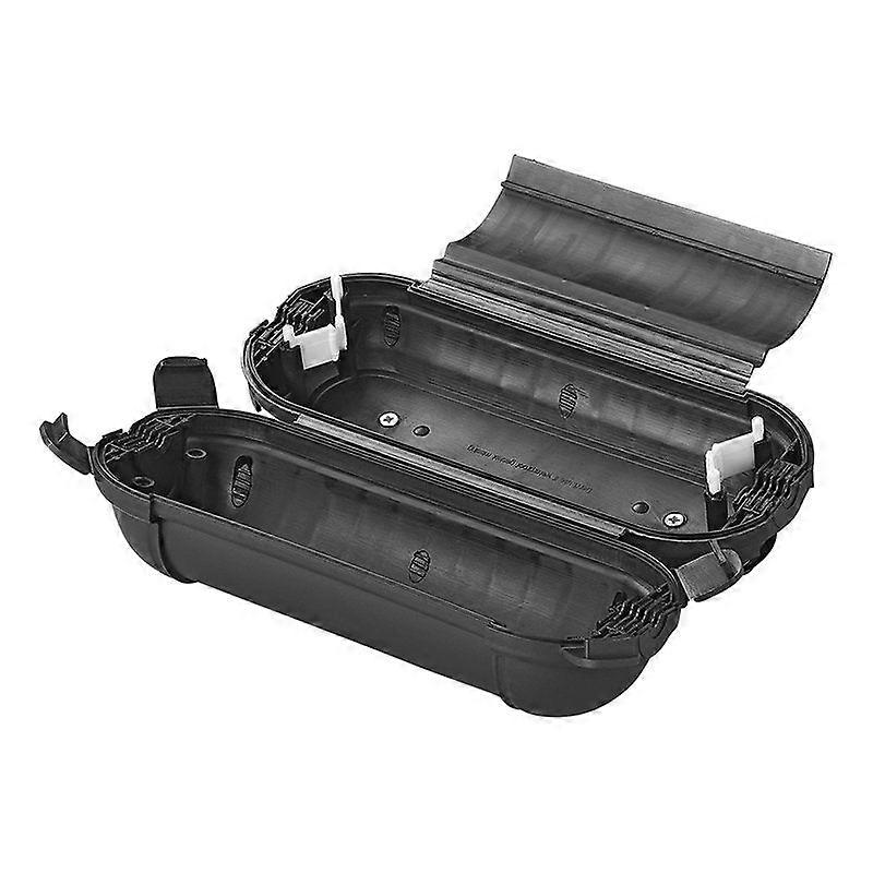 Safe box for Schuko plug and coupler black