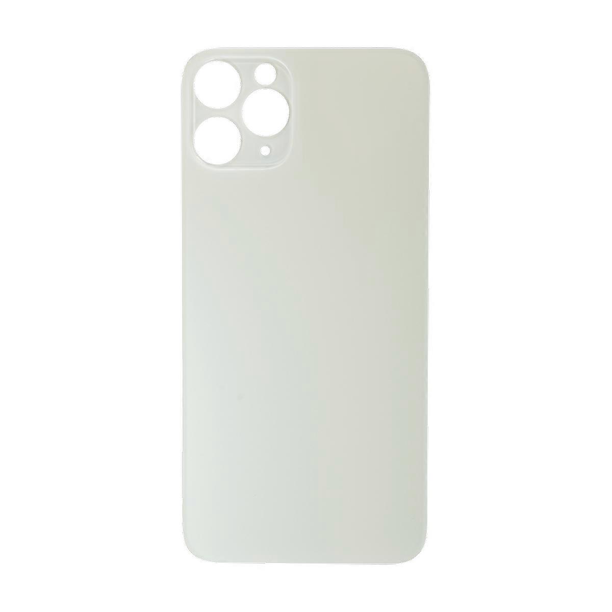 Glass Back For iPhone 11 Pro Plain in White