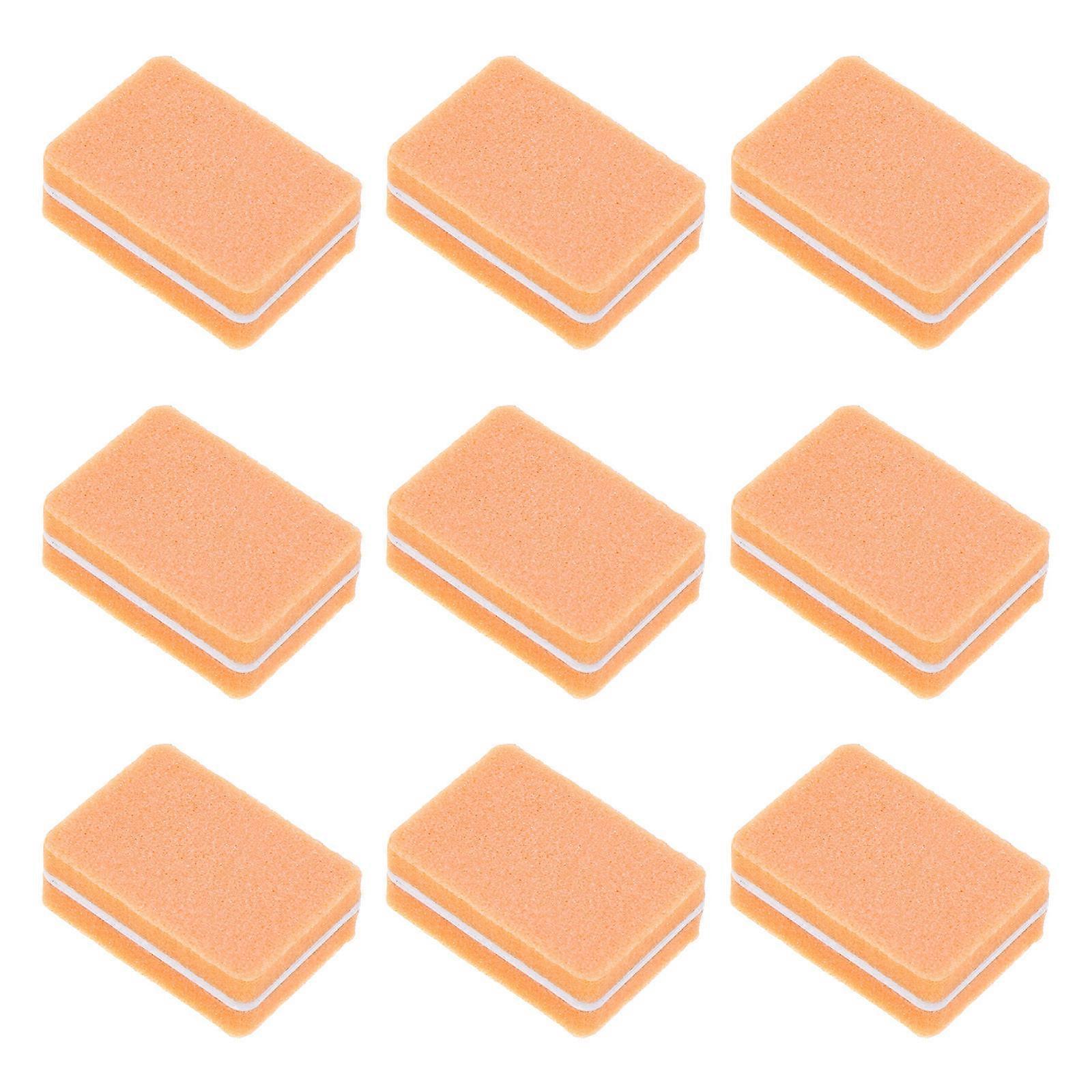 50pcs Mini Buffer Block Sponge Nail Polish Sanding Buffer Strips Nail File Block
