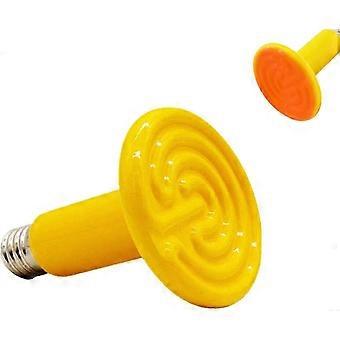 Lampadina di riscaldamento 100w, lampadina ceramica di riscaldamento a infrarossi del terrario per rettili / lucertola / pulcino / serpente / criceto / tartaruga / uccelli