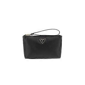 Portefeuille Guess Laurel Saffiano Femme Noir