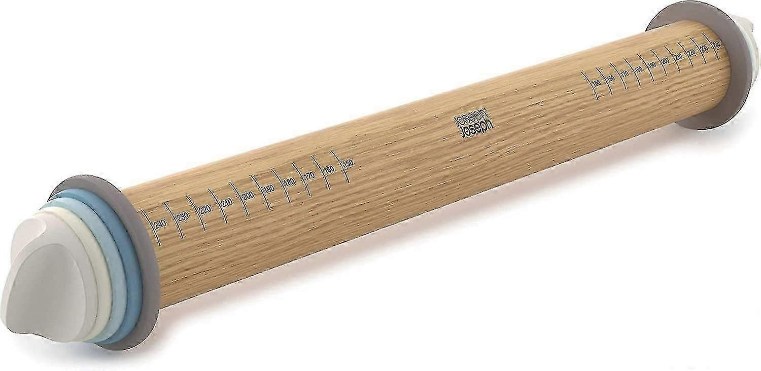 Adjustable Rolling Pin With Removable Rings