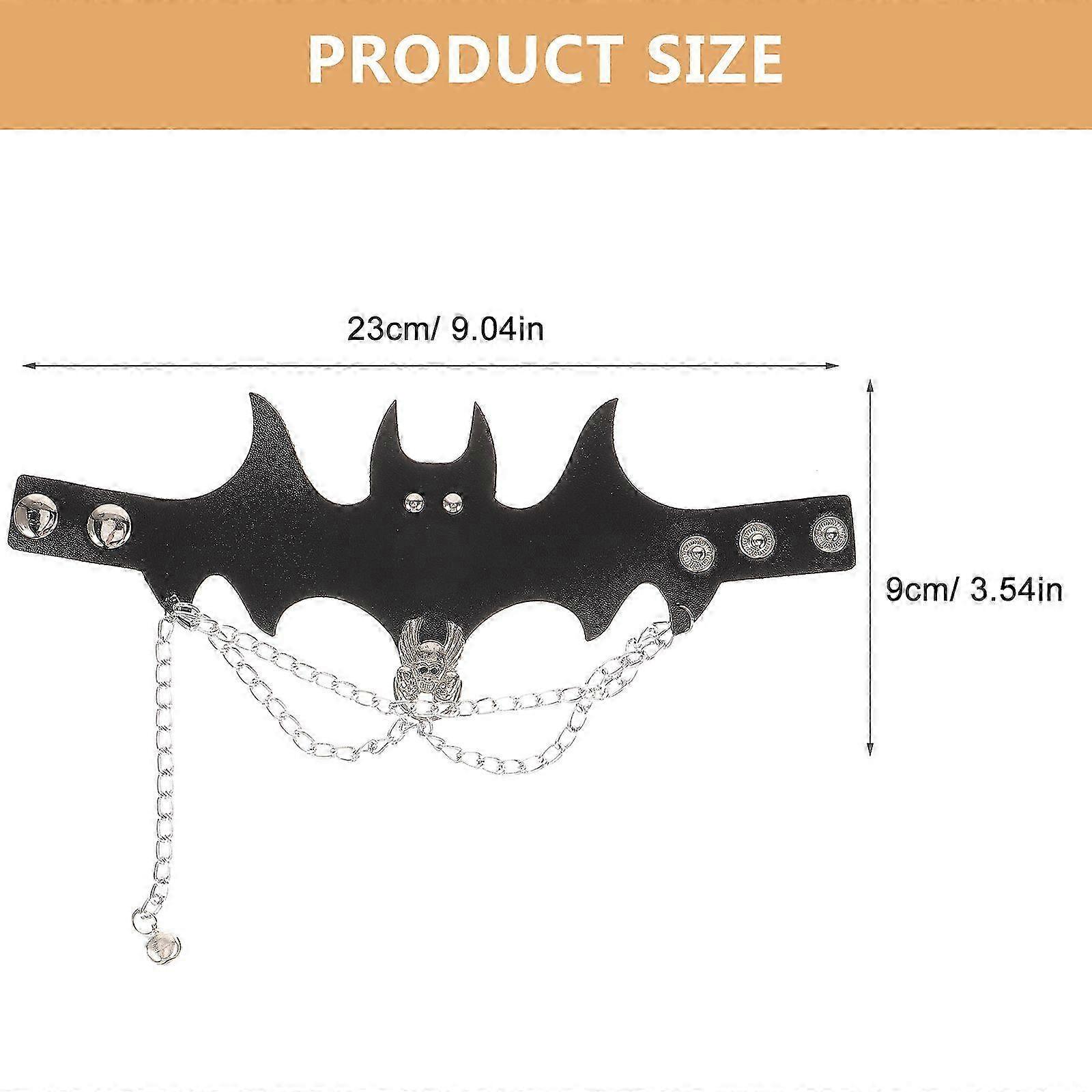 Goth Halloween Bracelets 4Pcs Set for Decoration