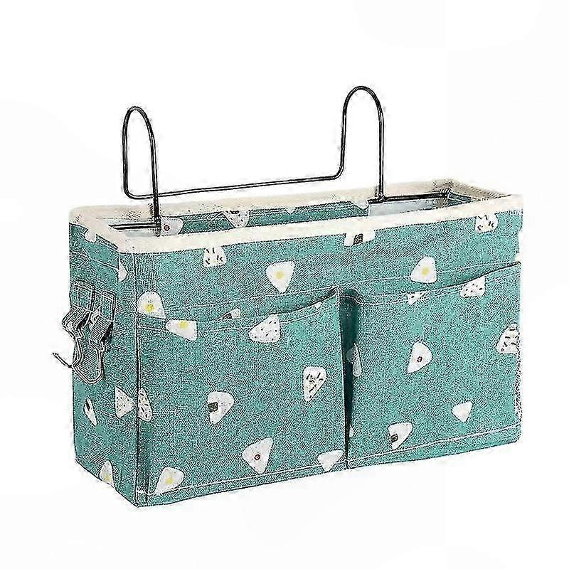 Bedside Storage Hanging Organizer Caddy with Hooks