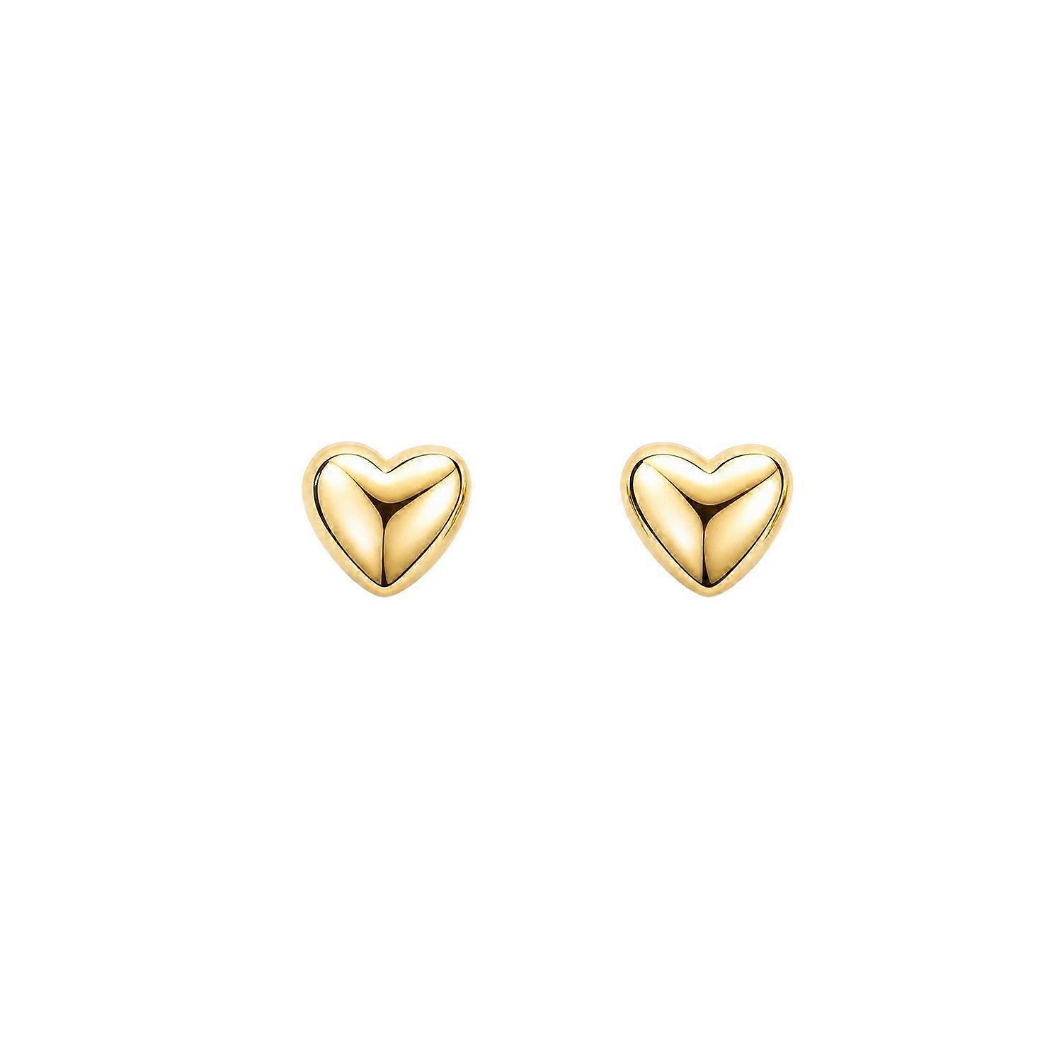 Beginnings Sterling Silver Gold Earrings E6809 | Acotis