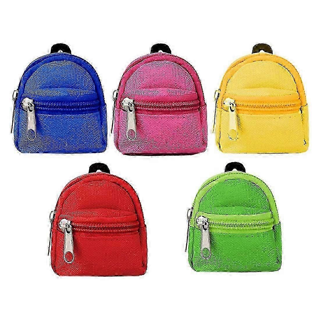 Mini Doll Backpacks 5pcs Set