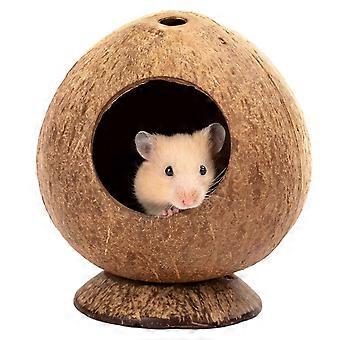 Natural Coconut Hut, Cozy Hideout, Easy-Access Bed