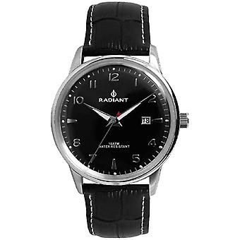 Radiant nouvelle kensington Quartz Analog Man Watch avec RA434601 Cowskin Bracelet