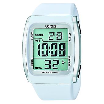 Lorus horloges horloge voor Unisex digitale Quartz met R2307HX9 rubber armband