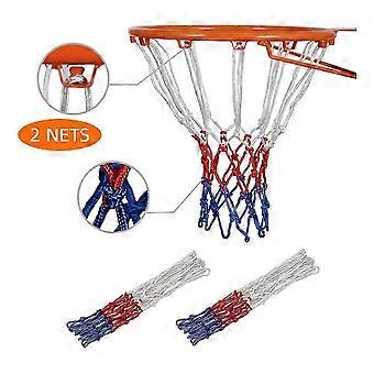 Thickened Outdoor Sport Basketball Net, Basketball Net Thickened Polyester Blue Ball Net School Game Training Basketball Net Polyester Blue Ball Net (