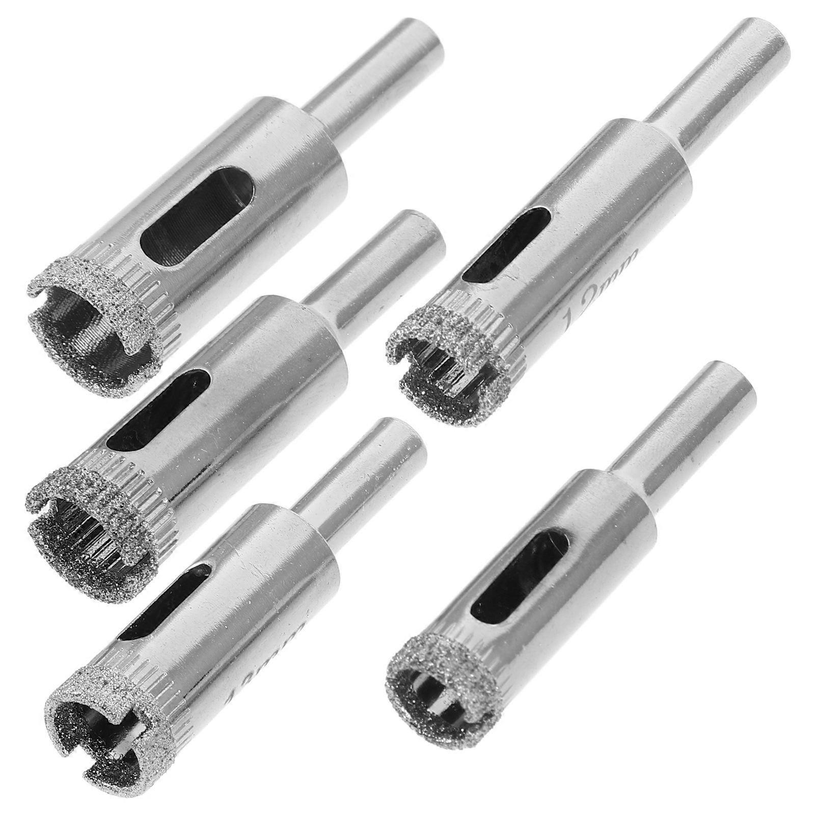 Silver Concrete Drill Bit Eccentric Drill Bit for Drilling 5Pcs Kit